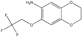  7-(2,2,2-trifluoroethoxy)-2,3-dihydro-1,4-benzodioxin-6-amine