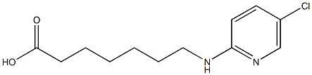 7-[(5-chloropyridin-2-yl)amino]heptanoic acid