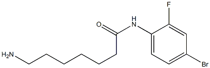  7-amino-N-(4-bromo-2-fluorophenyl)heptanamide