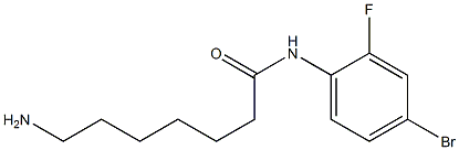 7-amino-N-(4-bromo-2-fluorophenyl)heptanamide