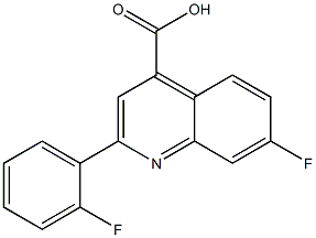  7-fluoro-2-(2-fluorophenyl)quinoline-4-carboxylic acid