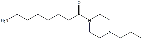 7-oxo-7-(4-propylpiperazin-1-yl)heptan-1-amine|