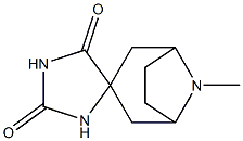 8-methyl-8-azaspiro[bicyclo[3.2.1]octane-3,4'-imidazolidine]-2',5'-dione|