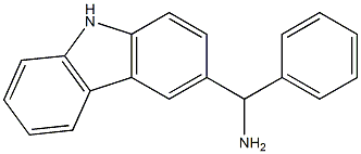 9H-carbazol-3-yl(phenyl)methanamine Structure