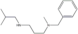 benzyl(methyl){3-[(2-methylpropyl)amino]propyl}amine,,结构式