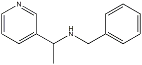 benzyl[1-(pyridin-3-yl)ethyl]amine Structure