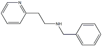 benzyl[2-(pyridin-2-yl)ethyl]amine,,结构式