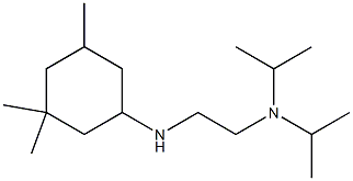 bis(propan-2-yl)({2-[(3,3,5-trimethylcyclohexyl)amino]ethyl})amine Struktur