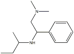 butan-2-yl[2-(dimethylamino)-1-phenylethyl]amine Structure