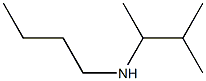 butyl(3-methylbutan-2-yl)amine Struktur