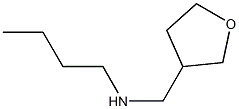 butyl(oxolan-3-ylmethyl)amine Structure