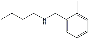 butyl[(2-methylphenyl)methyl]amine,,结构式