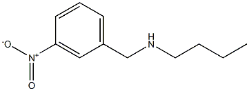 butyl[(3-nitrophenyl)methyl]amine Structure