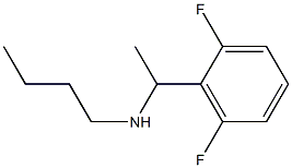 butyl[1-(2,6-difluorophenyl)ethyl]amine Struktur