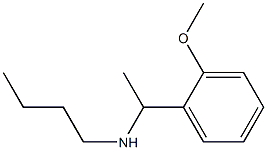 butyl[1-(2-methoxyphenyl)ethyl]amine Structure