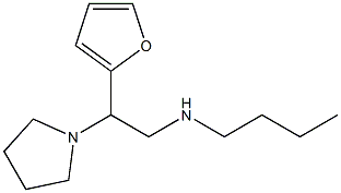 butyl[2-(furan-2-yl)-2-(pyrrolidin-1-yl)ethyl]amine