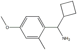 cyclobutyl(4-methoxy-2-methylphenyl)methanamine