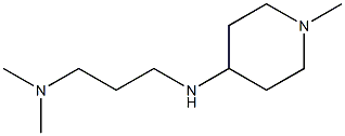 dimethyl({3-[(1-methylpiperidin-4-yl)amino]propyl})amine Structure