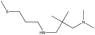 dimethyl[2-methyl-2-({[3-(methylsulfanyl)propyl]amino}methyl)propyl]amine,,结构式