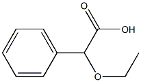 ethoxy(phenyl)acetic acid Struktur