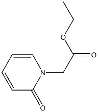 ethyl 2-(2-oxo-1,2-dihydropyridin-1-yl)acetate 化学構造式