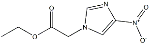ethyl 2-(4-nitro-1H-imidazol-1-yl)acetate Struktur