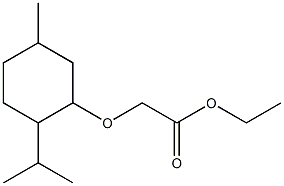 ethyl 2-{[5-methyl-2-(propan-2-yl)cyclohexyl]oxy}acetate|