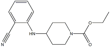  ethyl 4-[(2-cyanophenyl)amino]piperidine-1-carboxylate