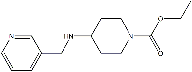 ethyl 4-[(pyridin-3-ylmethyl)amino]piperidine-1-carboxylate Structure