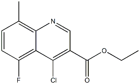 ethyl 4-chloro-5-fluoro-8-methylquinoline-3-carboxylate