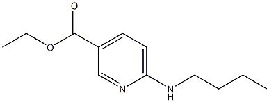 ethyl 6-(butylamino)pyridine-3-carboxylate Structure