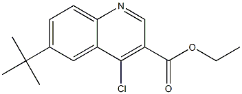 ethyl 6-tert-butyl-4-chloroquinoline-3-carboxylate