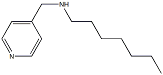 heptyl(pyridin-4-ylmethyl)amine 结构式