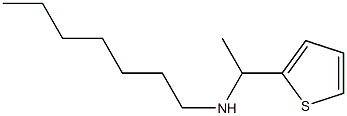 heptyl[1-(thiophen-2-yl)ethyl]amine,,结构式