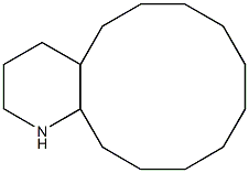 hexadecahydrocyclododeca[b]pyridine 结构式