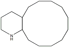 hexadecahydrocyclododeca[b]pyridine Struktur