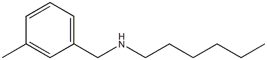 hexyl[(3-methylphenyl)methyl]amine,,结构式