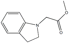 methyl 2-(2,3-dihydro-1H-indol-1-yl)acetate