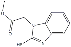 methyl 2-(2-sulfanyl-1H-1,3-benzodiazol-1-yl)acetate|