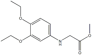 methyl 2-[(3,4-diethoxyphenyl)amino]acetate