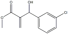 methyl 2-[(3-chlorophenyl)(hydroxy)methyl]prop-2-enoate