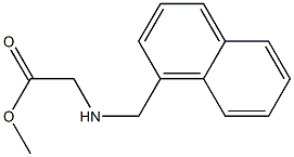  methyl 2-[(naphthalen-1-ylmethyl)amino]acetate