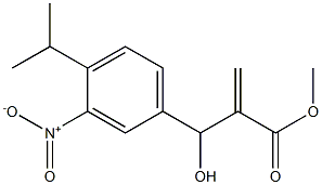 methyl 2-{hydroxy[3-nitro-4-(propan-2-yl)phenyl]methyl}prop-2-enoate