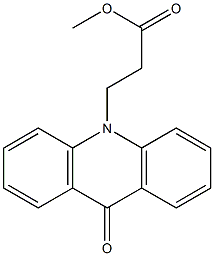 methyl 3-(9-oxo-9,10-dihydroacridin-10-yl)propanoate