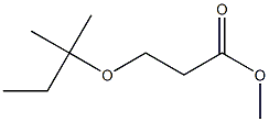 methyl 3-[(2-methylbutan-2-yl)oxy]propanoate|