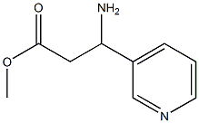 methyl 3-amino-3-(pyridin-3-yl)propanoate