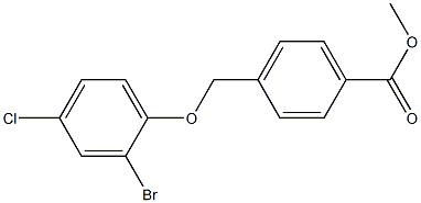 methyl 4-(2-bromo-4-chlorophenoxymethyl)benzoate