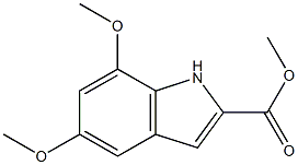  methyl 5,7-dimethoxy-1H-indole-2-carboxylate