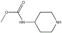 methyl N-(piperidin-4-yl)carbamate,,结构式