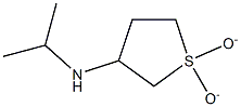 N-(1,1-dioxidotetrahydrothien-3-yl)-N-isopropylamine,,结构式